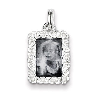 Photo Charm Sterling Silver QC4621, MPN: QC4621, 723252190809