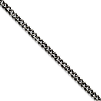 6.75mm Polished and Antiqued Curb Chain - Stainless Steel SRN1610 by Chisel, MPN: SRN1610, 88677443…