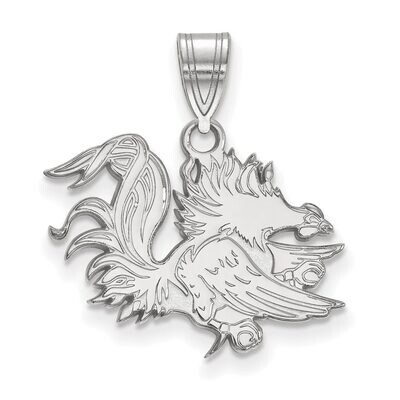 University of South Carolina Medium Pendant 10k White Gold 1W045USO, MPN: 1W045USO, 886774788784