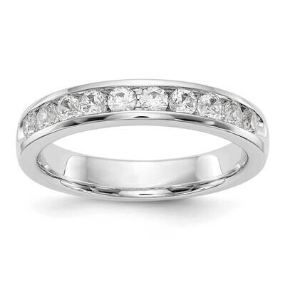 10-Stone Diamond Channel Band 14k White Gold RM3318B-052-WAA, MPN: RM3318B-052-WAA,