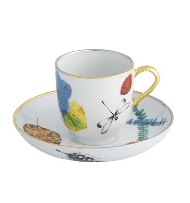 Vista Alegre Christian Lacroix Caribe Coffee Cup &amp; Saucer, MPN: 21122094, 5601266403168