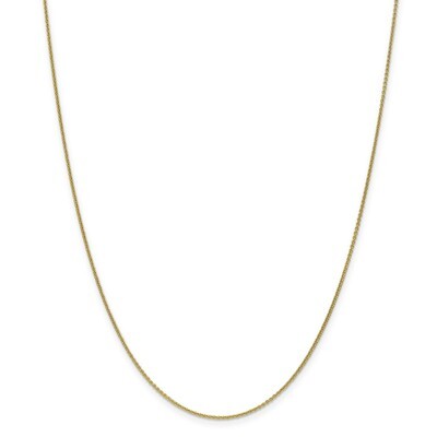 24 Inch 1mm Cable Chain 10k Gold 10PE53-24, MPN: 10PE53-24, 191101599446