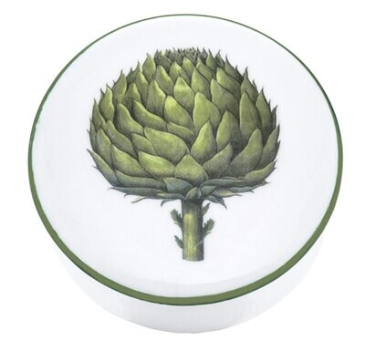 Halcyon Days Kitchen Garden Artichoke Round Trinket Box BCKGA09RBN, MPN: BCKGA09RBN,