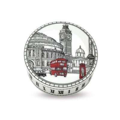 Halcyon Days The London Icons Round Trinket Box BCLON03RBN, MPN: BCLON03RBN,