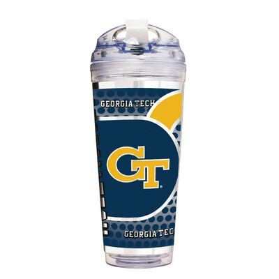 NCAA Georgia Tech University 24 oz Double Wall Acrylic Tumbler GC6776, MPN: GC6776, 737538653124