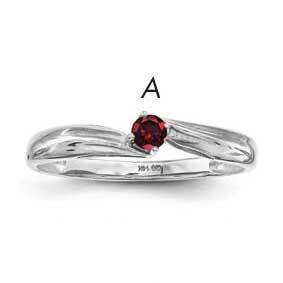 Family Jewelry Ring Sterling Silver Rhodium-plated XMR10/1SS-10, MPN: XMR10/1SS-10, 883957862026