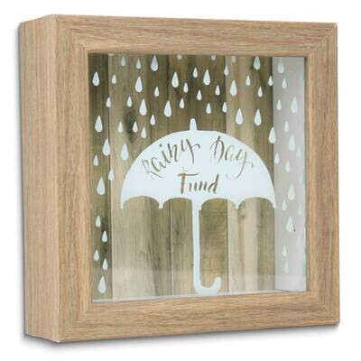 Rainy Day Fund Wooden Shadow Box GM25471, MPN: GM25471, 751148081665