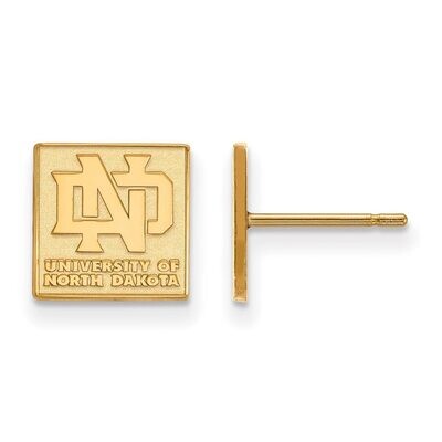 University of North Dakota x-Small Post Earring Gold-plated Silver GP007UNOD, MPN: GP007UNOD, 88677…