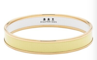 Halcyon Days 1cm Buttercup Gold Small Bangle Bracelet PBPLA2010GS, MPN: PBPLA2010GS,