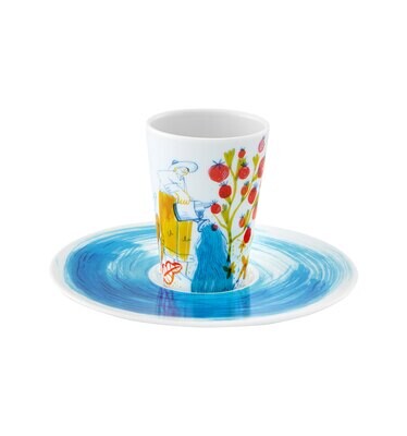 Vista Alegre Escape Goat Espresso Cup And Saucer Xliv 21137639, MPN: 21137639, 5605414073401