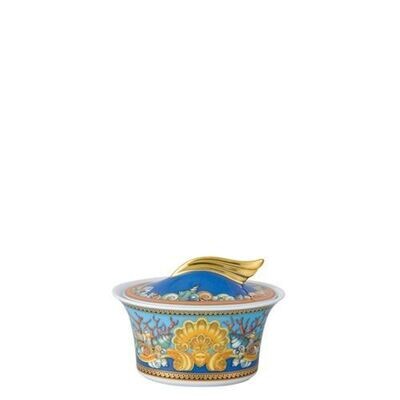 Versace La Mer Sugar Bowl Covered 7 ounce, MPN: 19300-409608-14330, 790955099791