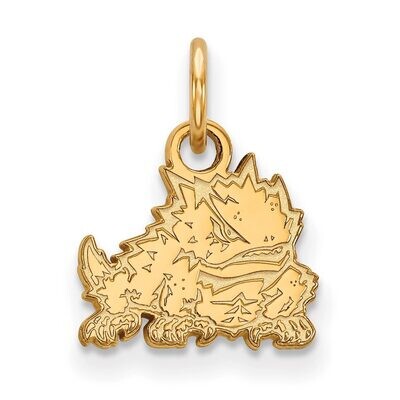 Texas Christian University x-Small Pendant 14k Yellow Gold 4Y016TCU, MPN: 4Y016TCU, 886774874098