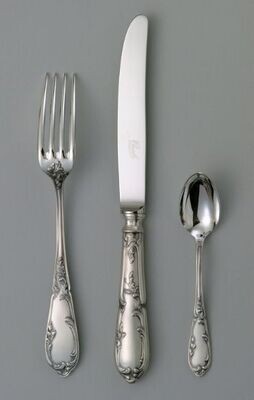 Chambly Louis XV Salad Set - Silver Plated