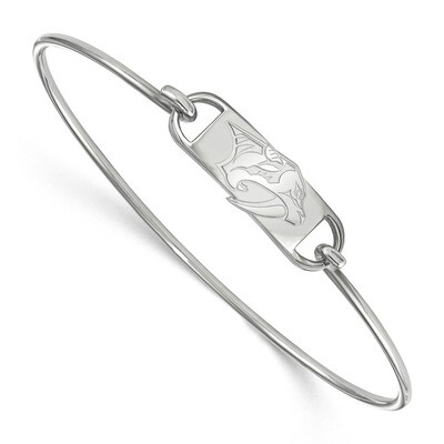 Nashville Predators Small Center Wire Bangle Sterling Silver SS014PRE-7, MPN: SS014PRE-7, 191101153…