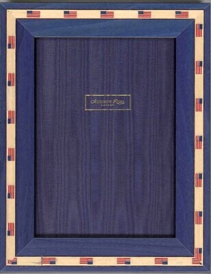 Addison Ross Marquetry Picture Frame Stars &amp; Stripes 8 x 10 Inch WoodMH53F10, MPN: MH53F10, UPC/EAN…