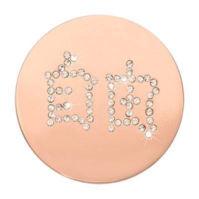 Nikki Lissoni Freedom Rose Gold-Plated 33mm Coin C1577RGM, MPN: C1577RGM, 8719075300213