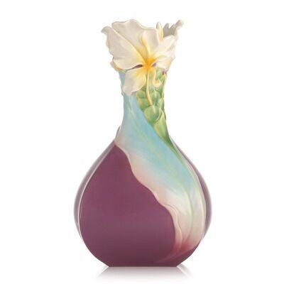 Franz Porcelain Fragrance White Ginger Lily Vase FZ03215, MPN: FZ03215,