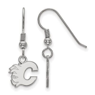 Calgary Flames x-Small Dangle Earring Wire Sterling Silver SS005FLA, MPN: SS005FLA, 886774957326