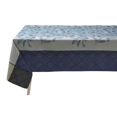 Le Jacquard Francais Arriere-Pays Blue Tablecloth 69 x 69 Inch 27386, MPN: 27386, 3660269273866