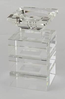 Tizo Illusion Small Pillar Candle Holder PH151CS/S, MPN: PH151CS/S,