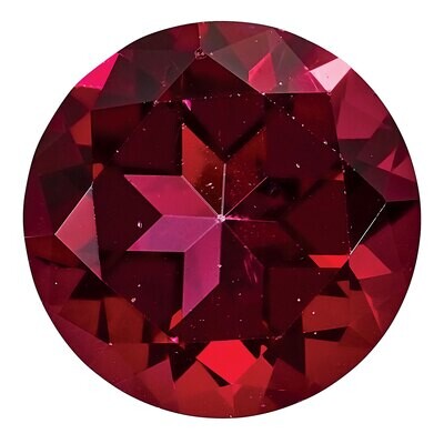 Topaz Blazing Red 1.5mm Round Natural Brilliance Gemstone TP-0150-RDF-RB, MPN: TP-0150-RDF-RB,