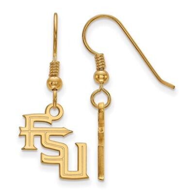 Florida State University Small Dangle Earring Wire Gold-plated Silver GP063FSU, MPN: GP063FSU, 8867…