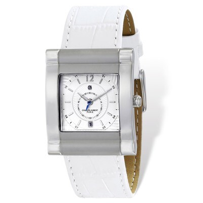 Charles Hubert Stainless Leather Band 29x35mm Watch Ladies XWA4837, MPN: XWA4837, 848870006124