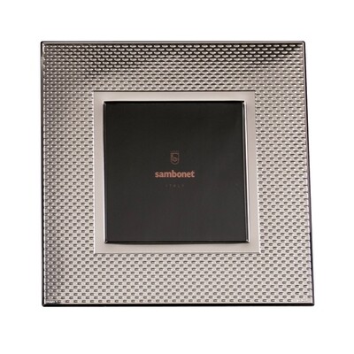 Sambonet dew picture frame 7 x 7 inch - silver bilaminate, MPN: 59660L32, 790955969636
