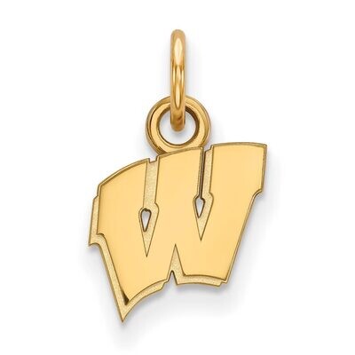 University of Wisconsin x-Small Pendant 10k Yellow Gold 1Y001UWI, MPN: 1Y001UWI, 886774796390
