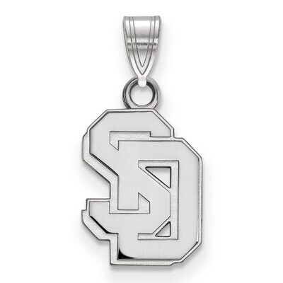 University of South Dakota Small Pendant Sterling Silver SS005USD, MPN: SS005USD, 886774716558