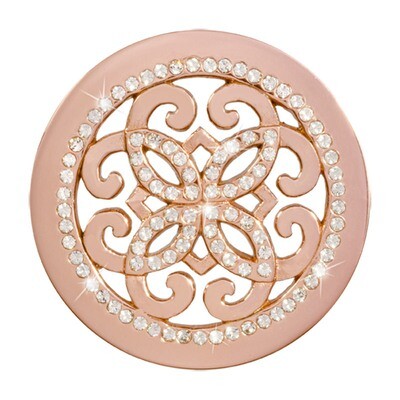 Nikki Lissoni Baroque Freedom Rose Gold-Plated 33mm Coin C1395RGM, MPN: C1395RGM, 8718627469460