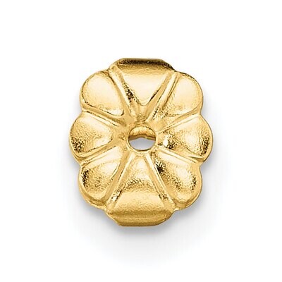Earring Back Setting 18k Yellow Gold 8Y712, MPN: 8Y712,