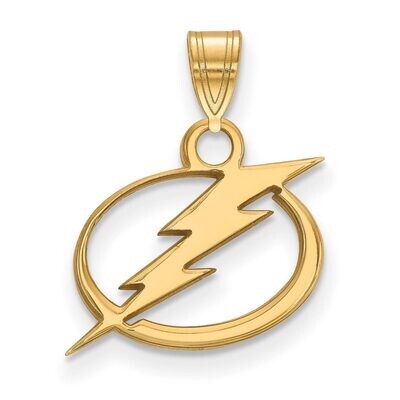 Tampa Bay Ligtning Small Pendant Gold-plated Silver GP002LIG, MPN: GP002LIG, 886774740744