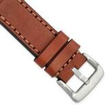 26mm Mahogany with Stitch Sport Calfskin with Stainless Buckle Watch Band Gold-tone BA540-26, MPN: …