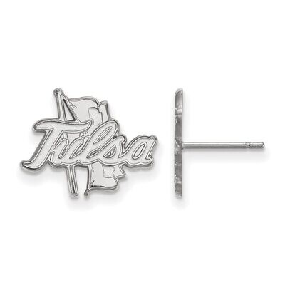 The University of Tulsa Small Post Earring 10k White Gold 1W004UTL, MPN: 1W004UTL, 886774773148