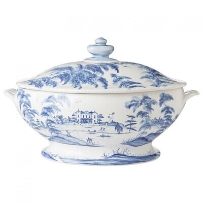 Juliska Country Estate Delft Blue Tureen Main House CE51/44, MPN: CE51/44, 810044022421