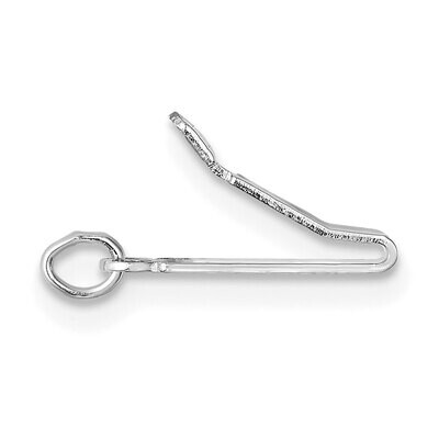Large Tongue for Bead/Pearl Clasp 14k White Gold WG2832, MPN: WG2832,