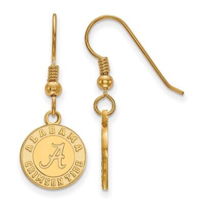 University of Alabama Small Dangle Earring Wire Gold-plated Silver GP048UAL, MPN: GP048UAL, 8867749…