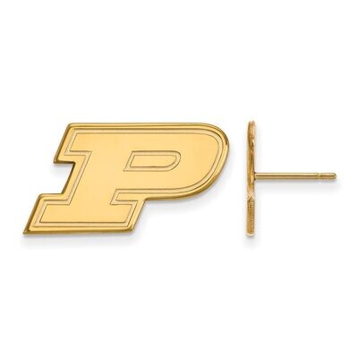 Purdue Small Post Earring 10k Yellow Gold 1Y009PU, MPN: 1Y009PU, 886774806945