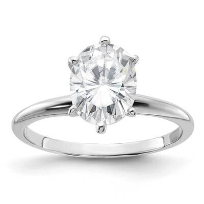 2ct. G H I True Light Oval Moissanite Solitaire Ring 14k White Gold WGSH15O-15MT, MPN: WGSH15O-15MT…