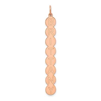8 Letter Bubble Pendant 14k Rose Gold XNA1327R, MPN: XNA1327R,