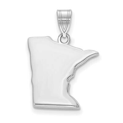 Mn State Pendant Bail Only 14k White Gold XNA707W-MN, MPN: XNA707W-MN, 886774753553