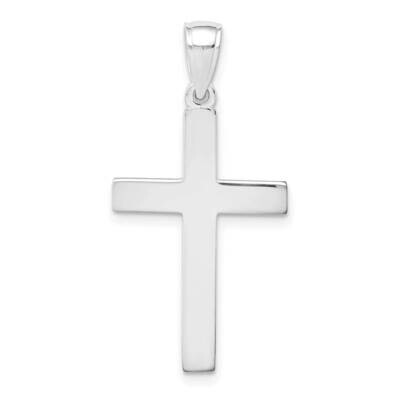 Cross Pendant 14k White Gold D3495W, MPN: D3495W, 637218118854