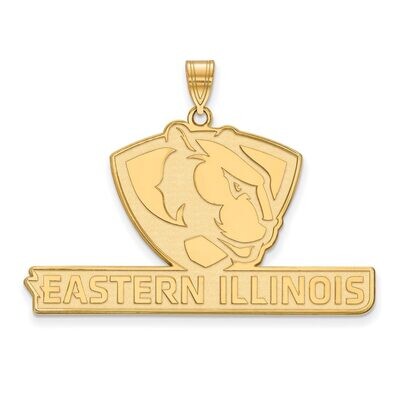 Eastern Illinois University x-Large Pendant Gold-plated Silver GP004EIU, MPN: GP004EIU, 886774898094
