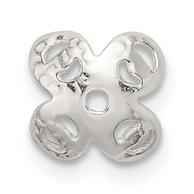 8.1mm Bead Cap Sterling Silver SS4509, MPN: SS4509,