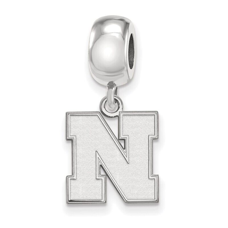 University of Nebraska Small Bead Charm Sterling Silver SS066UNE, MPN: SS066UNE, 886774713458