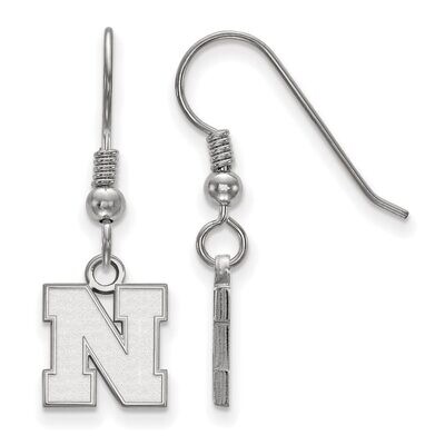 University of Nebraska Extra Small Earring Dangle Sterling Silver SS082UNE, MPN: SS082UNE, 88677471…