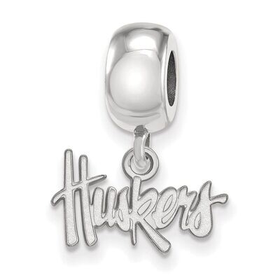 University of Nebraska Bead Charm Extra Small Dangle Sterling Silver SS021UNE, MPN: SS021UNE, 88677…