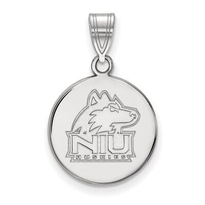 Northern Illinois University Medium Disc Pendant Sterling Silver SS034NIU, MPN: SS034NIU, 886774692…