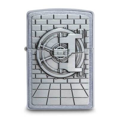 Zippo Street Chrome Safe with Gold-tone Cash Surprise Lighter GM25894, MPN: GM25894, 191693001471
